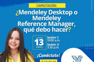 Capacitación: ¿Mendeley Desktop o Mendeley Reference Manager, qué debo hacer?