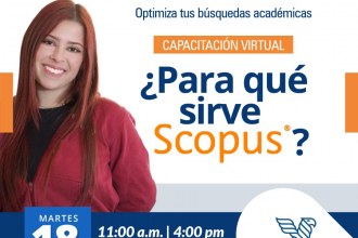 Capacitación virtual: ¿Para qué sirve Scopus?