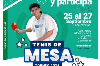 TORNEO TENIS DE MESA 2024