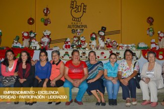 Exposición curso navideño Uniautónoma del Cauca.