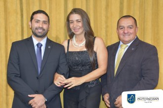 Posesión de Rector y decano de la Facultad de Educación