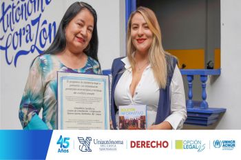 Reconocimiento Nacional al Consultorio Jurídico de la Uniautónoma del Cauca